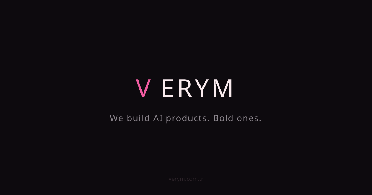 Verym — AI Ventures Studio